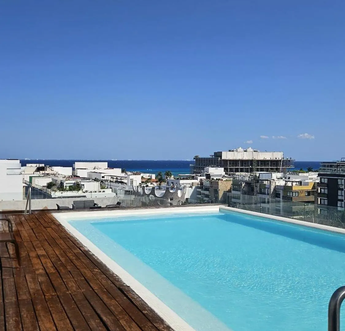 Estudio De Lujo Con Vista Al Mar Playa del Carmen Apartment
